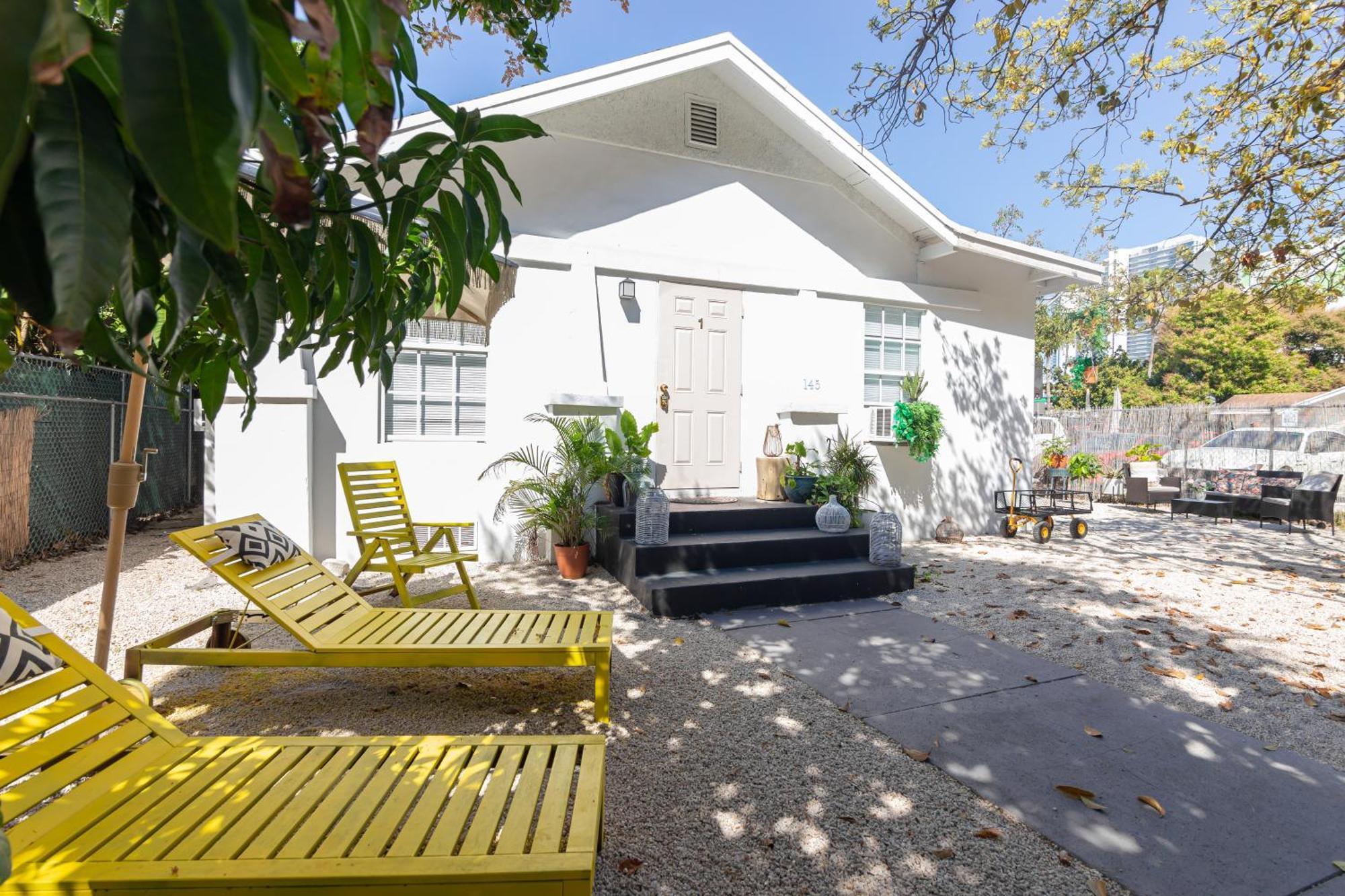 Studio Miami With Backyard - Heart Of Downtown And Wynwood 外观 照片